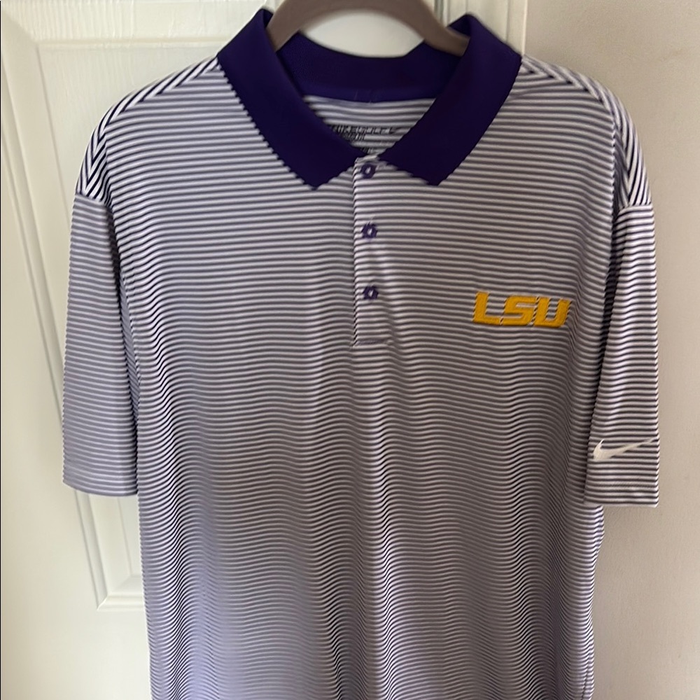 Striped Purple Polo Shirt